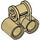 LEGO bronzer Traverser Bloquer avec Deux Trous d&#039;épingle (32291 / 42163)