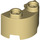 LEGO Tan Cylinder 1 x 2 Half (68013)