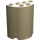 LEGO Tan Cylinder 2 x 4 x 4 Half (6218 / 20430)