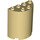 LEGO Tan Cylinder 2 x 4 x 4 Half (6218 / 20430)