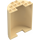 LEGO Beige Cylinder 3 x 6 x 6 Halvt (35347 / 87926)