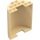 LEGO Beige Cylinder 3 x 6 x 6 Halvt (35347 / 87926)