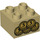 LEGO Tan Duplo Brick 2 x 2 with Coins (3437 / 43512)