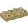 LEGO bronzer Duplo assiette 2 x 4 (4538 / 40666)