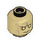 LEGO Tan Emperor Palpatine Minifigure Head (Recessed Solid Stud) (3626 / 102792)