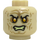 LEGO Tan Emperor Palpatine Minifigure Head (Recessed Solid Stud) (3626 / 102792)
