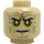LEGO Tan Emperor Palpatine Minifigure Head (Recessed Solid Stud) (3626 / 102792)