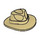 LEGO Tan Fedora Hat (61506 / 88410)