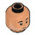 LEGO Tan France Minifigure Head (Recessed Solid Stud) (3626 / 78506)