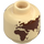 LEGO Beige Globe (Forsenket solid knott) (3626 / 100637)