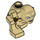 LEGO Tan Gollum Head and Body with Narrow Eyes (13273)
