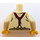 LEGO Beige Grandpa Torso (973 / 88585)