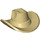 LEGO Tan Hat with Wide Brim - Outback Style (15424)