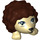 LEGO Beige Hedgehog con Dark Marrone Punte (12878 / 19987)