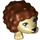 LEGO bronzer Hedgehog avec Reddish Brown Spikes (12203 / 98944)