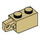 LEGO bronzer Charnière Brique 1 x 2 Verrouillage avec Single Finger (Verticale) sur Fin (30364 / 51478)