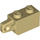 LEGO Tan Hinge Brick 1 x 2 Locking with Single Finger (Vertical) On End (30364 / 51478)