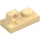 LEGO Beige Sarana Levy 1 x 2 Lukitus jossa Single Finger päällä Yläosa (30383 / 53922)