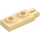 LEGO Beige Cerniera Piastra 1 x 2 con 2 Dita Bottoncini cavi (4276)