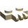 LEGO Beige Scharnier Platte 1 x 2 mit 3 Stubs (2452)