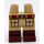 LEGO Tan Hips and Legs with Reddish Brown Boots and Belt, Two Pockets (73200)