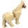 LEGO Beige Cavallo con Marrone Briglia (10509)