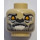 LEGO Tan Lagravis Head (Recessed Solid Stud) (3626 / 12770)