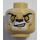 LEGO Beige Laval mit Pearl Gold Schulter Armour, Dark Blau Umhang, und Chi Kopf (Einbau-Vollbolzen) (3626 / 12771)