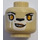LEGO Beige Li&#039;Ella Minifigure Kopf (Einbau-Vollbolzen) (3626 / 17661)