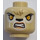 LEGO Beige Lion Tribe Lioness Warrior Minifigure Kopf (Einbau-Vollbolzen) (3626 / 19863)