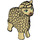 LEGO bronzer Llama avec Green Yeux (65405 / 68878)