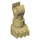 LEGO bronzer Minifig Squelette Jambe (6266 / 31733)