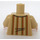 LEGO Beige Minifigure Busto (973 / 76382)