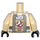 LEGO Tan Minifig Torso Ghostbusters Dr. Egon Spengler (973 / 76382)