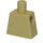 LEGO Beige Minifigur Torso ohne Arme mit Deko (973)