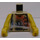 LEGO Zandbruin Minifiguur NBA Torso