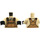 LEGO Beige Mr. Branson Minifig Torso (973 / 76382)