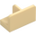 LEGO Beige Paneel 1 x 2 x 1 mit Dünn Central Divider und Abgerundete Ecken (18971 / 93095)