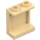 LEGO Beige Paneeli 1 x 2 x 2 sivutuilla, ontoilla nupeilla (35378 / 87552)