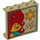 LEGO bronzer Panneau 1 x 4 x 3 avec Sherif et &#039;JAIL&#039;  avec supports latéraux, tenons creux (35323 / 67115)