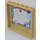 LEGO Tan Panel 1 x 6 x 5 with mirror and pet grooming supplies Sticker (59349)