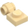 LEGO Tan Plate 1 x 1 with Clip (Thick Ring) (4081 / 41632)