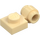 LEGO Tan Plate 1 x 1 with Clip (Thick Ring) (4081 / 41632)