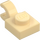 LEGO Beige Platte 1 x 1 mit Horizontaler Clip (Dick geöffneter O-Clip) (52738 / 61252)