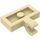 LEGO Beige Platte 1 x 2 mit Horizontaler Clip (11476 / 65458)