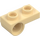 LEGO Beige Plate 1 x 2 med Underside Hull (18677 / 28809)