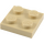LEGO Tan Plate 2 x 2 (3022)