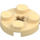 LEGO Tan Plate 2 x 2 Round with Axle Hole (with &#039;+&#039; Axle Hole) (4032)