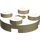 LEGO bronzer assiette 2 x 2 Rond avec Essieu Trou (avec trou d&#039;axe &#039;X&#039;) (4032)
