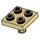 LEGO bronzer assiette 2 x 2 avec Bas Épingle (Pas de trous) (2476 / 48241)